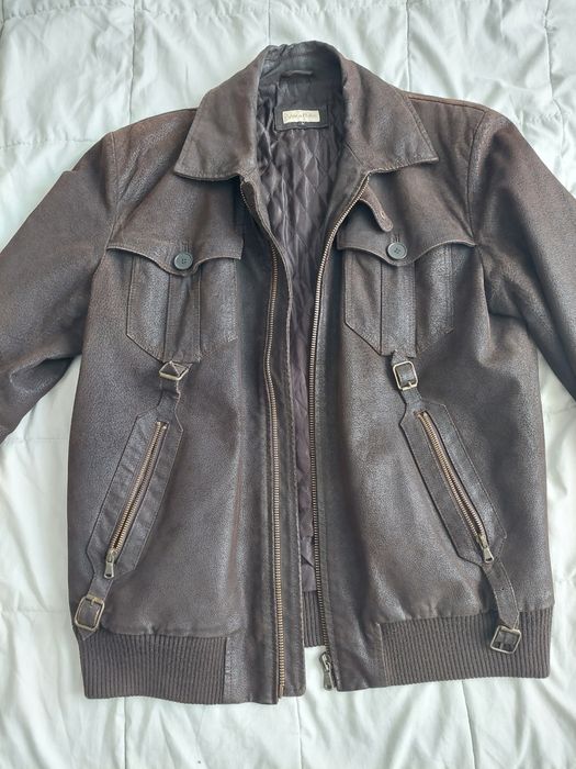 Geaca de piele barbati