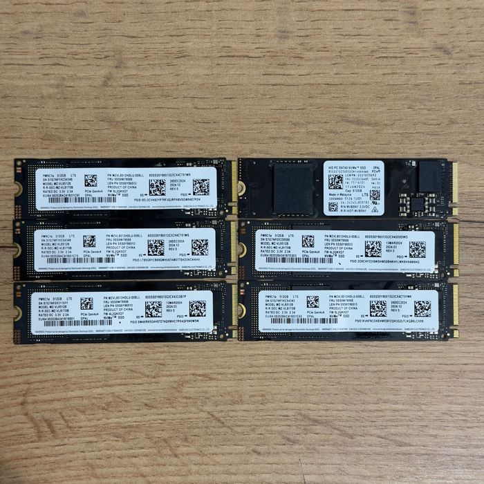 SSD Samsung 512GB /  SSD Western Digital 512GB | TrueShopPC