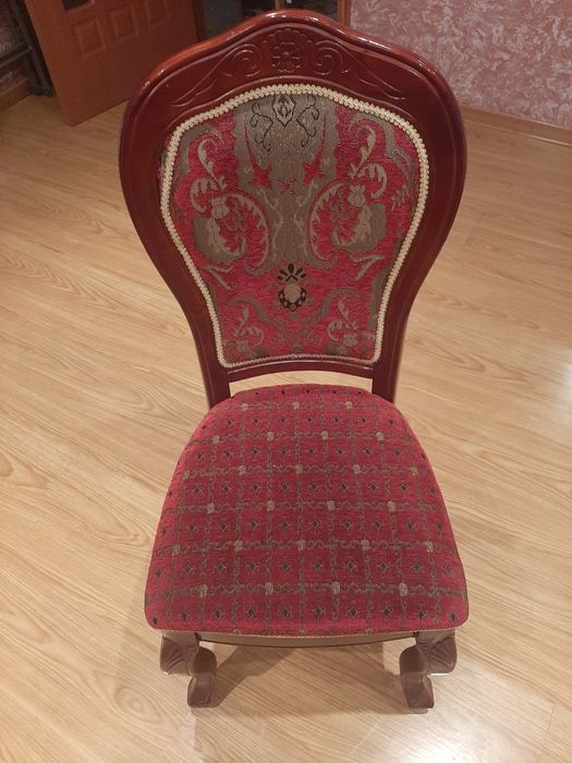 Стол круглый 6 стульев