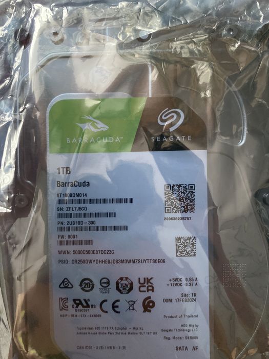 продам жестки диски 1 тб