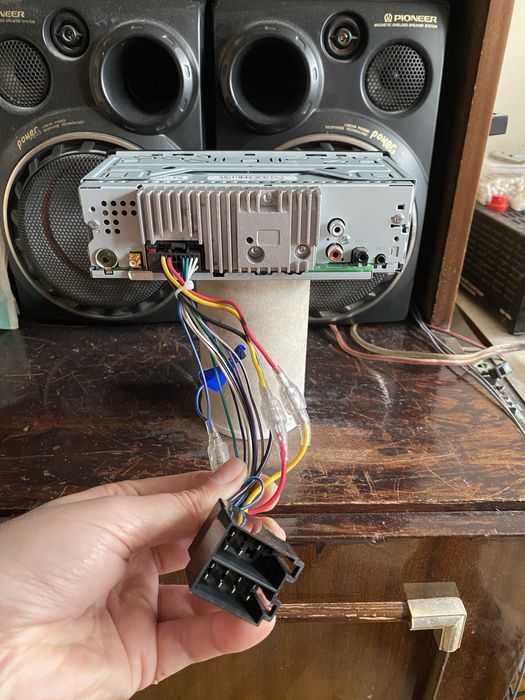 Pioneer mvh-330dab -НОВ МОДЕЛ -BLUETOOTH, USB, Aux, радио плеър cd сд