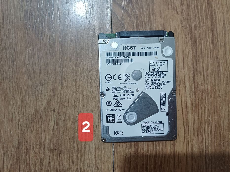 Hard laptop 500Gb sata 2.5 diverse modele
Dupa ce comandati mentionati