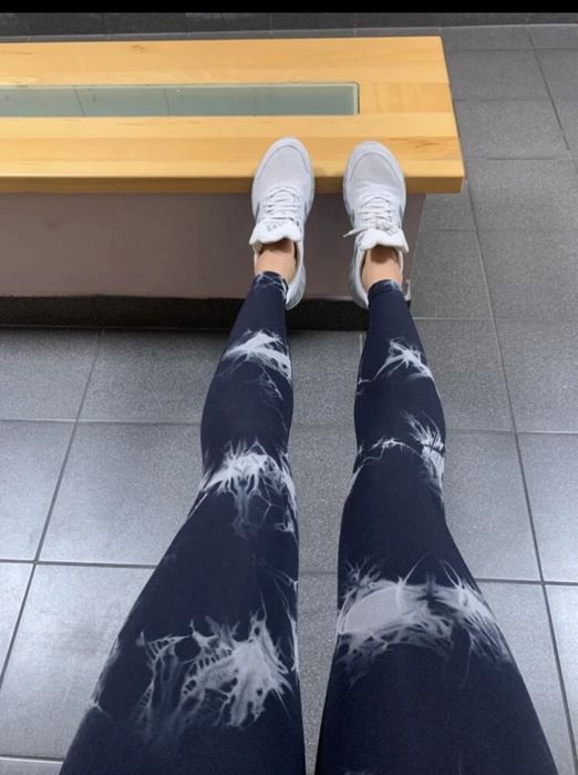 Черен спортен клин / фитнес / йога / пилатес