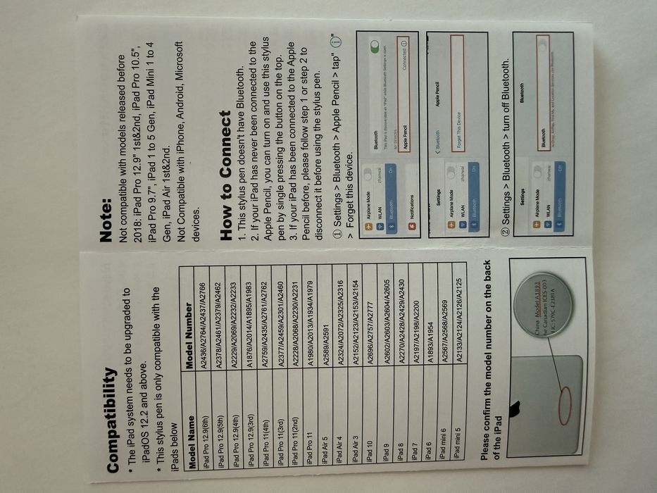 iPad Pencil iPad молив