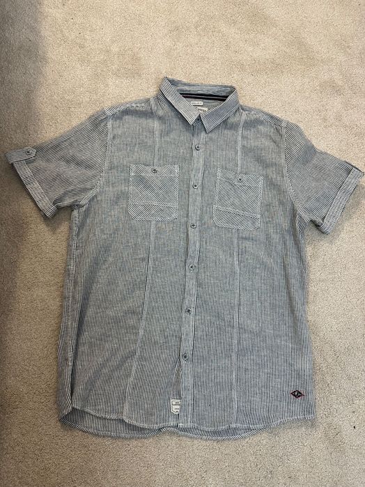 Cămașa pentru bărbați cu mânecă scurtă nepurtată - mărimea M