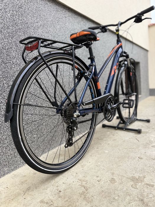 Алуминиев велосипед Raymon 28” | Shimano | амортисьор | КАТО НОВ