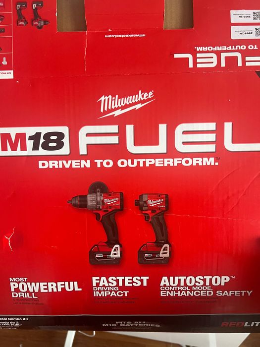 Milwaukee M18 Безчетков  Винтоверт, Дрелка