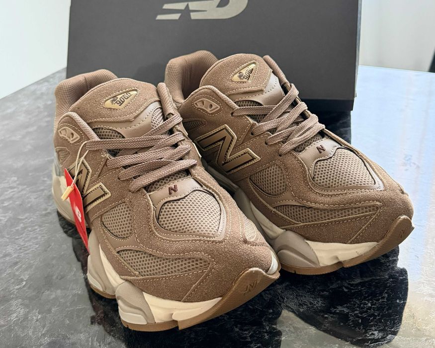 Adidasi New Balance 9060 unisex | Baieti | BEJ-MARO | Mushroom
