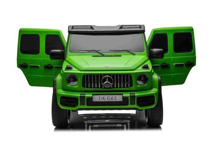 Masinuta electrica pentru 2 copii Mercedes G63 4x 200w 24V, 14Ah Green