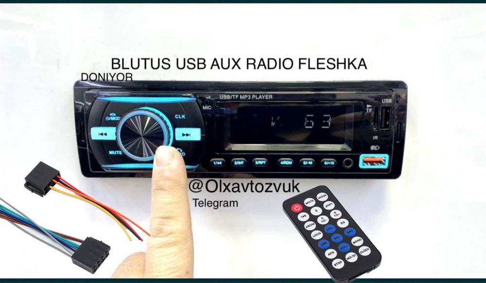 Pioneer магнитола янгис келд блутус 2хл флешка аукс радио  matiz damas