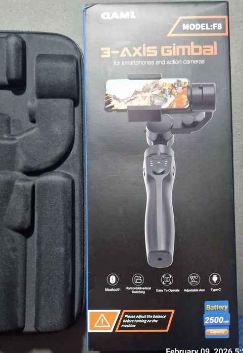 Gimbal stabilizator 3 axe