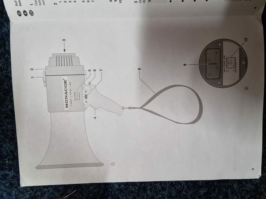 Portavoce Monacor TM-22 cu sirena