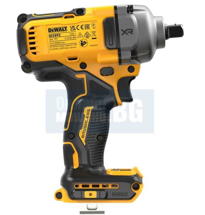 Акумулаторен ударен гайковерт DeWALT DCF892N