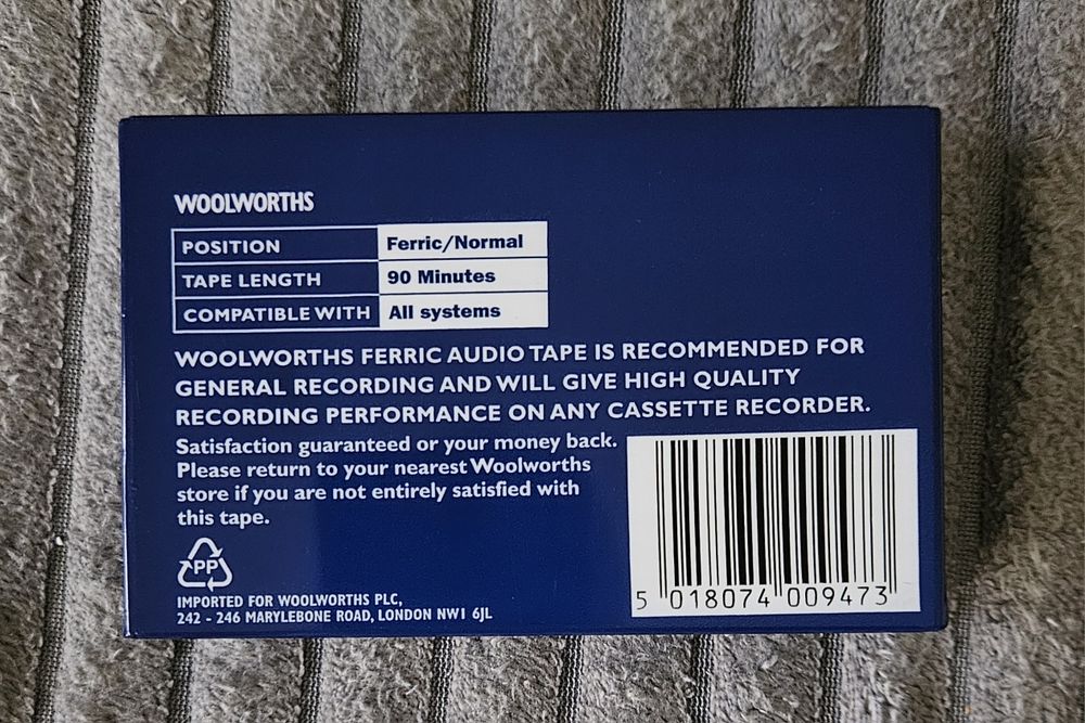 8 Casete Audio Ferric UK