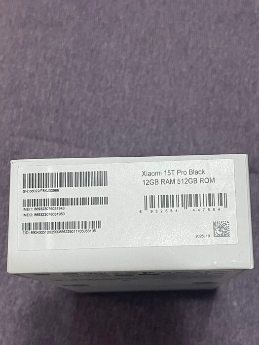Xiaomi 15T pro black