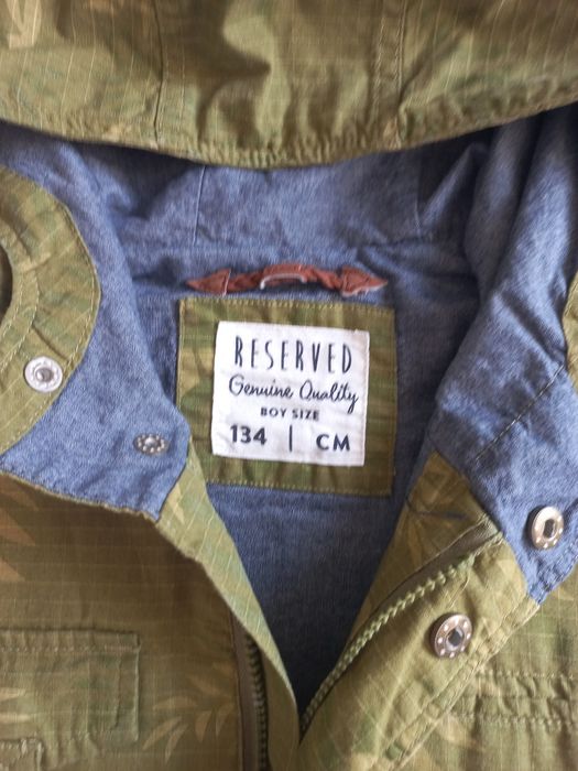 Ново детско пролетно-есенно яке/парка Reserved, 134см