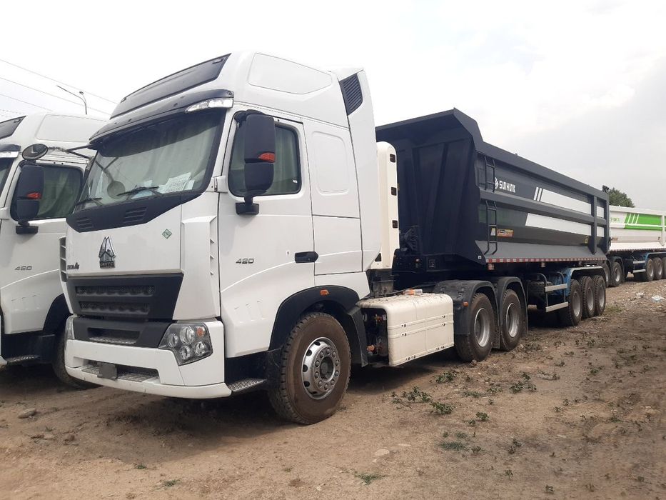 Янги Howo А7 Тягач 6×4 газивый ранги ок 12 газ балон