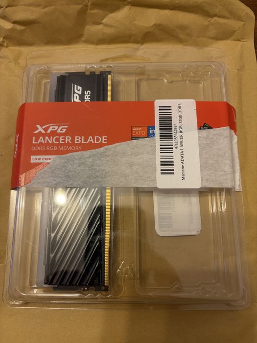 Memorie ADATA LANCER RGB, 32GB DDR5, 6000MHz CL30 , garantie eMag