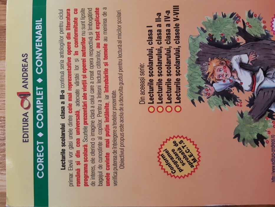 Texte valoroase Lecturile școlarului clasa a 3-a si a 4-a