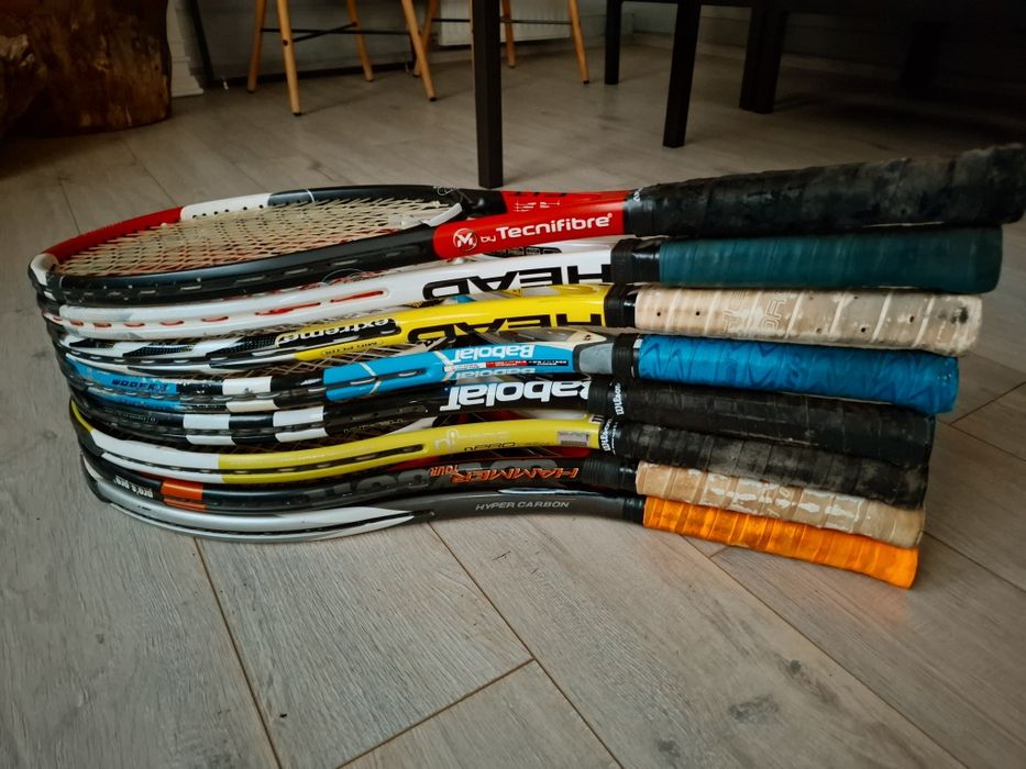 rachete de tenis  Head Wilson Babolat Technifibr