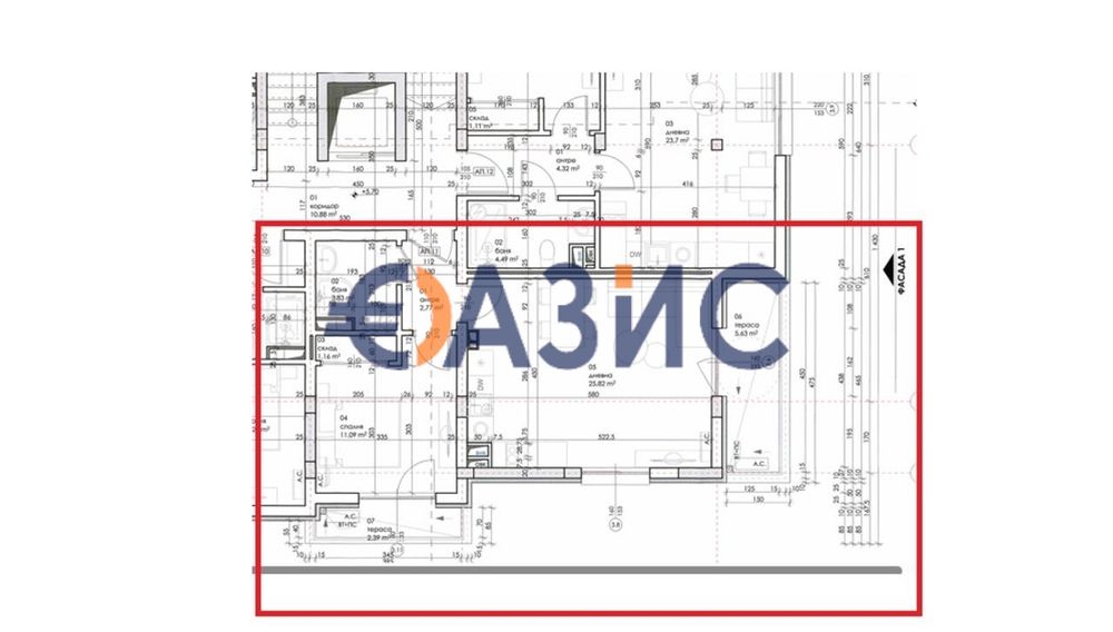 2-стаен апартамент на 3-ти етаж,Созопол,Близо до плаж Харманите