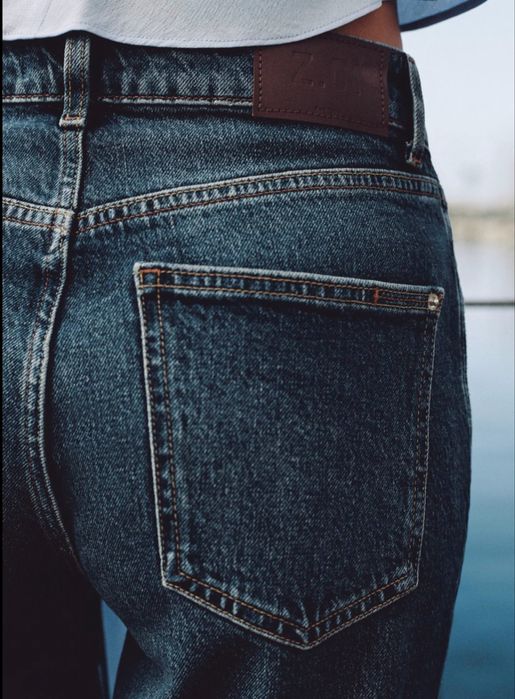 Zara mom-fit дънки, размер 36