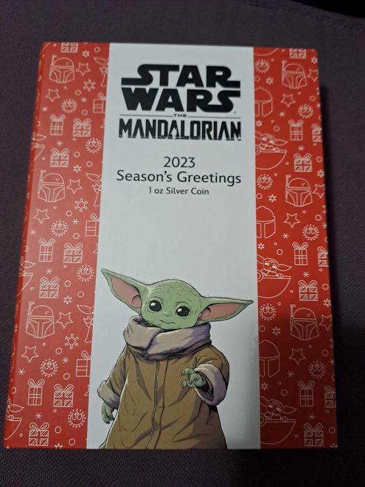Редки сребърни монети от 1 унция - Рик и Морти и Мандалориан