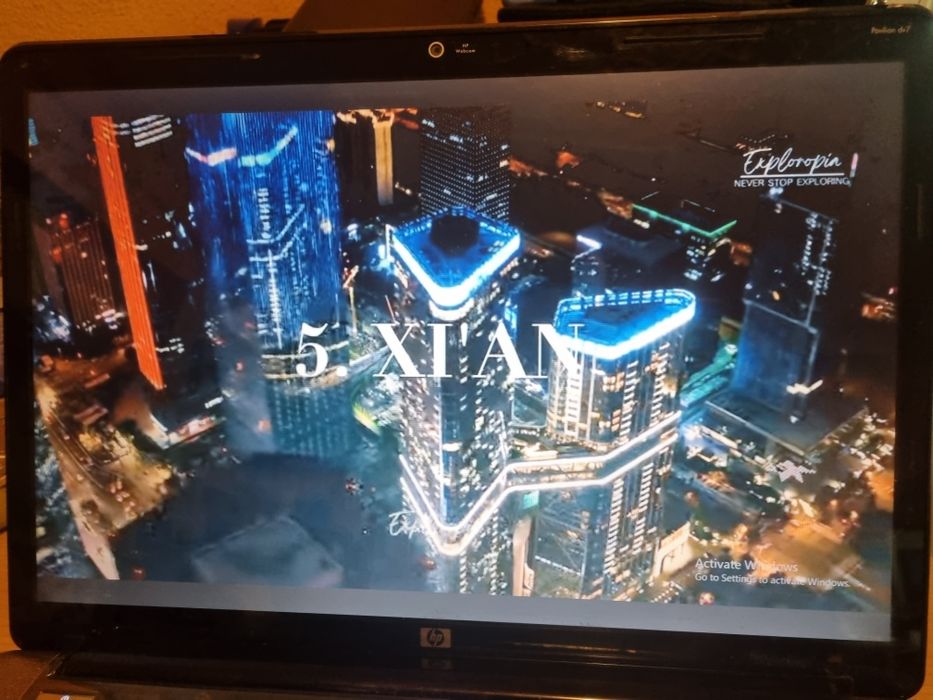 Laptop hp cu ecran mare