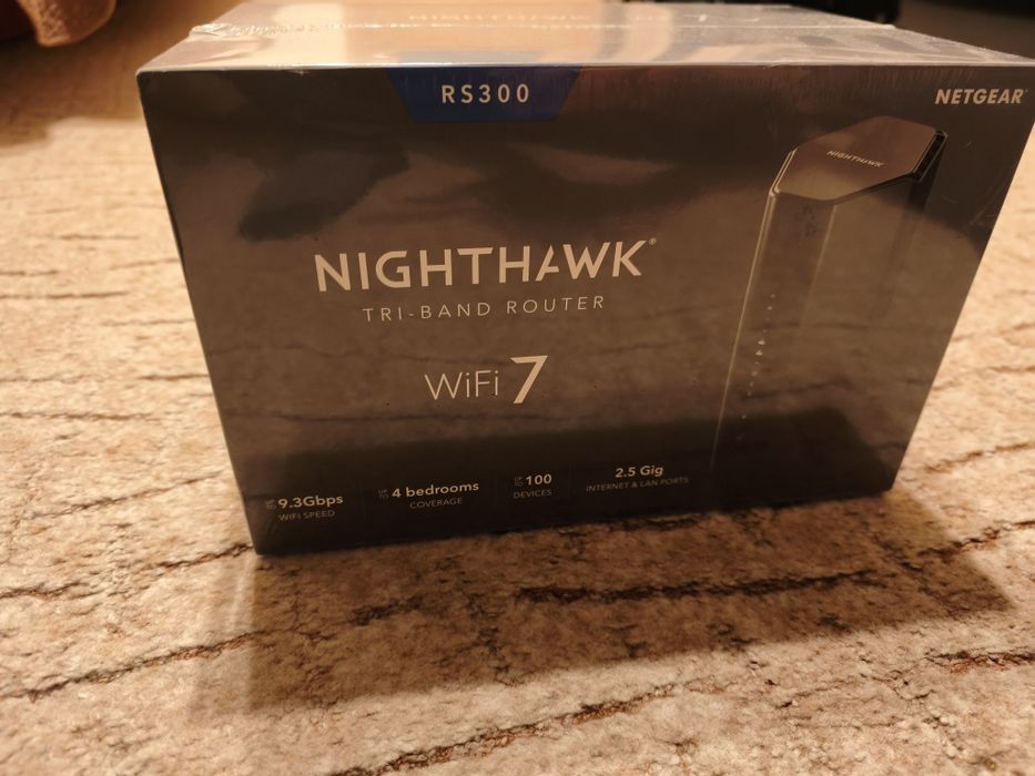 Router NetGear Nighthawk RS300 Wi-Fi 7 TRI band Nou Sigilat