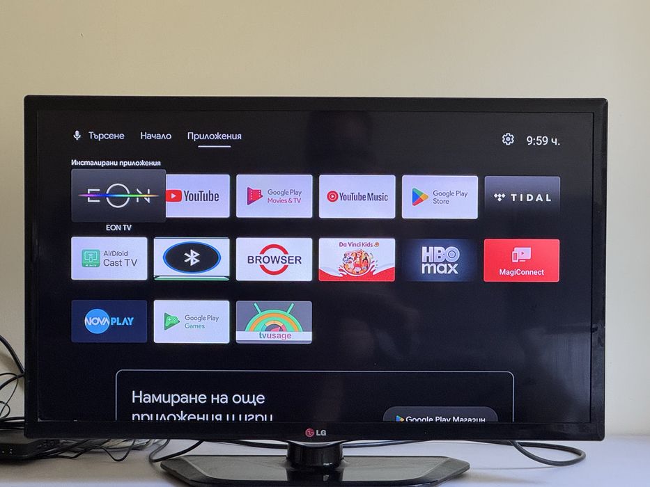 32-инчов LED LG Smart TV 32LN570R с HD Ready резолюция - Като Нов