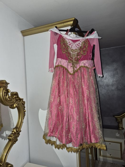 Rochie/rochita fete  roz Printesa Aurora Disney/ petreceri serbari