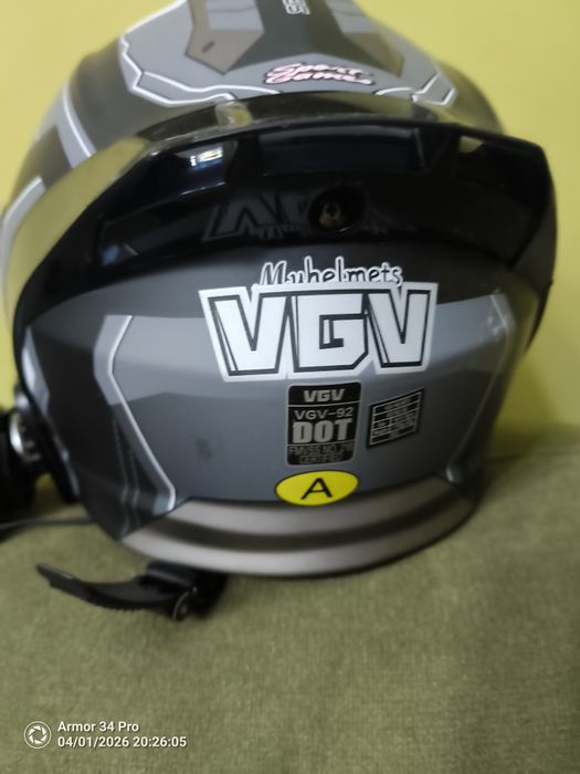 Cască moto  /atv /biciclete cu camera, ochelari mărimea M