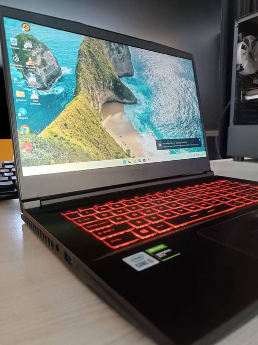 Grafik Dizayner va Gamerlar uchun ideal xolatdagi MSI GF63 madeli
