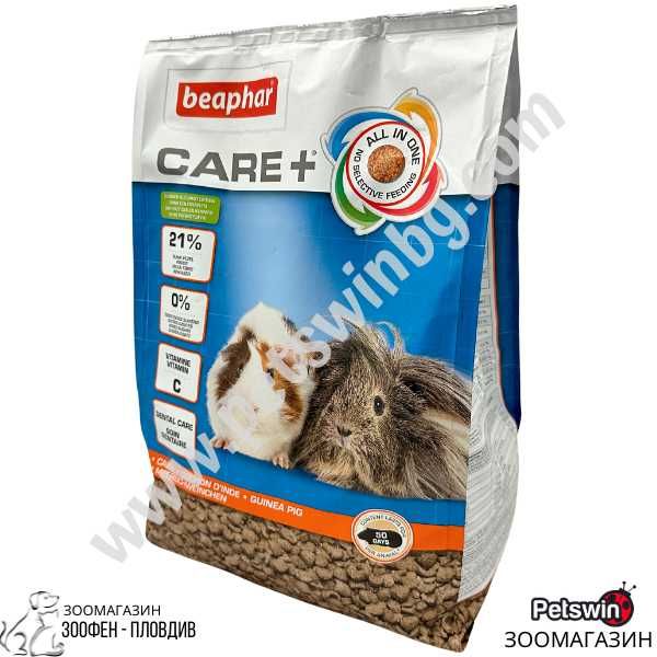 Суперпремиум Храна за Морски Свинчета - 0.250кг/1.5кг - Beaphar Care+