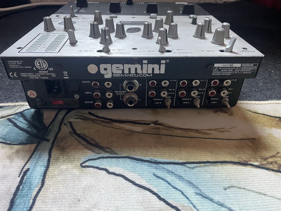 Mixer Dj Gemini PS 04