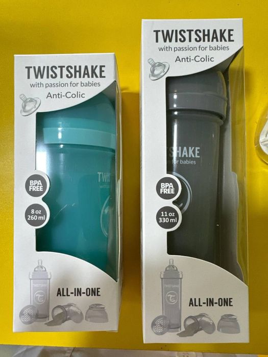 Twistshake бутылки и соски