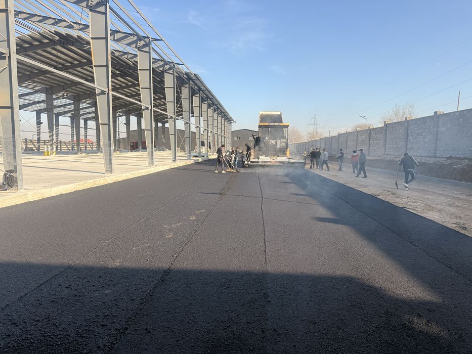 Асфальтирование Укладка асфальта Асфальт