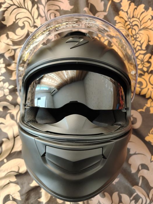 Каска за мотор Scorpion EXO 491 Черен мат