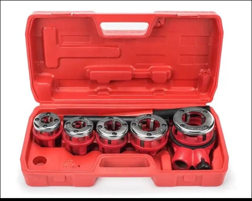 Набор плашек для нарезки резьбы труб – 5 шт