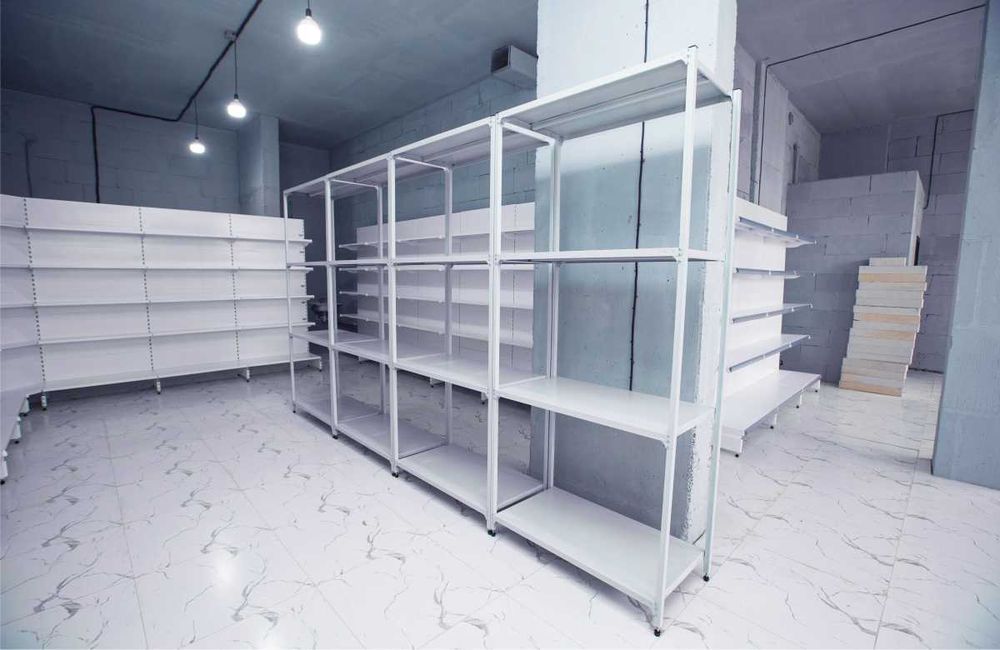 Торговая мебель для магазинов из металла