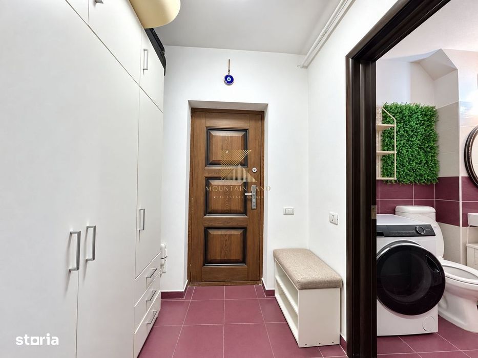 Garsonieră decomandată | dormitor separat |38 mpu |Sub Cetate Sanpetru