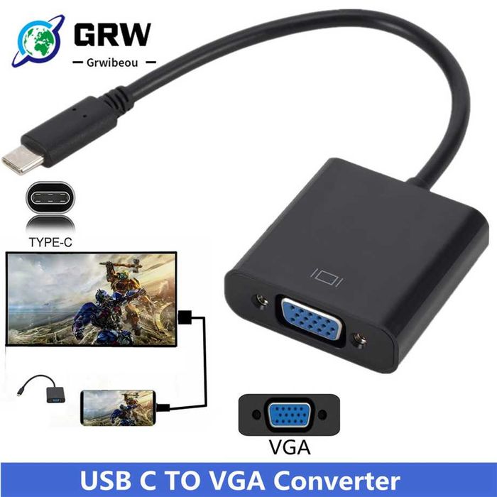 Adaptor VGA DVI-I DVI-D HDMI - nou - sigilat - garantie