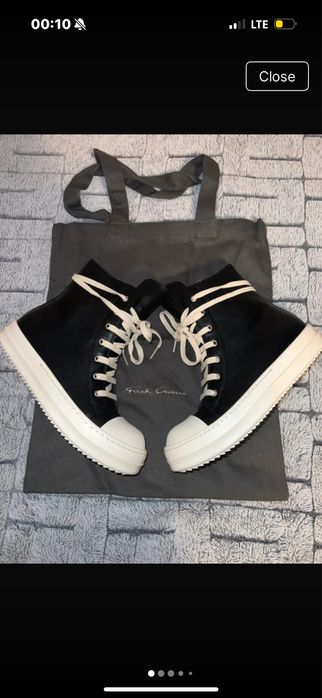 Rick Owens Ramones Mainline