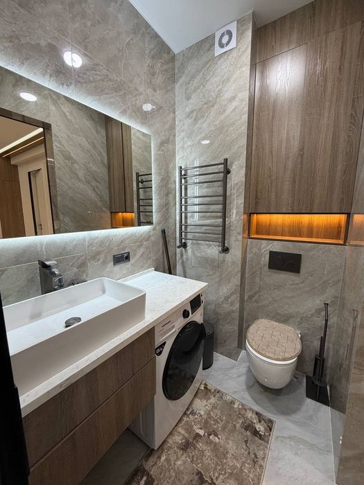 3х комнатная квартира 75 м² с авторским ремонтом, мебель+техника, в ЖК