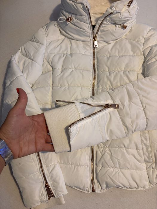 Geaca alba Zara mar S