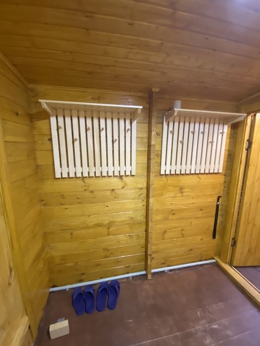 Семейная баня на дровах