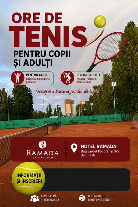 Antrenor tenis de camp