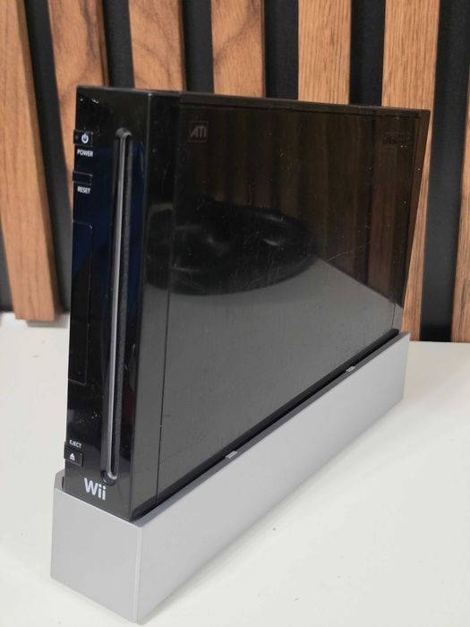 Nintendo Wii negru complet + MotionPlus Inside