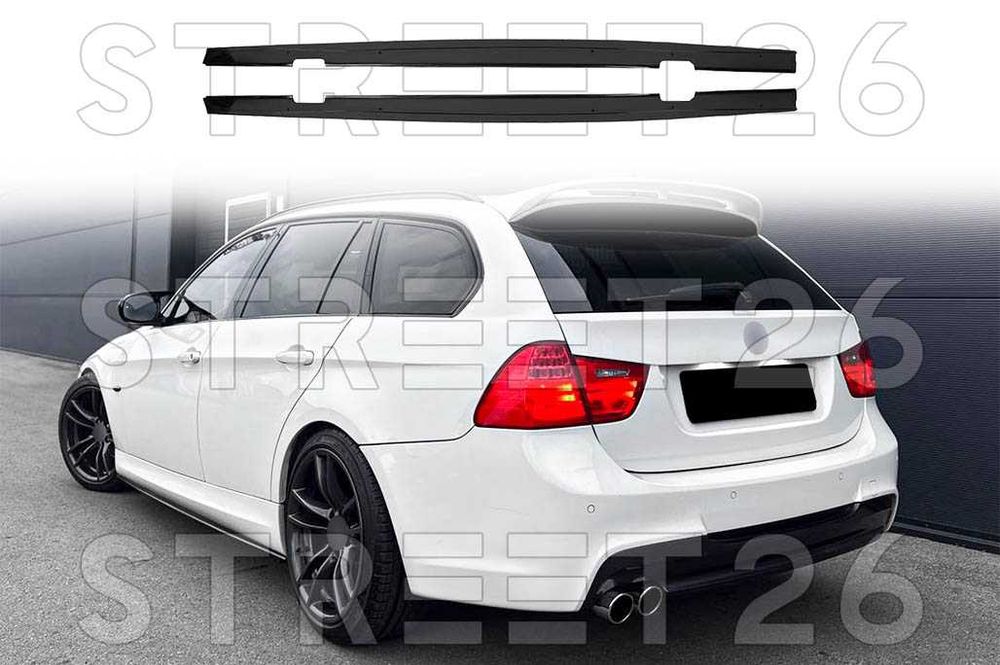 Extensii Praguri Laterale BMW Seria 3 E90 E91 (05-11) M Sport Negru