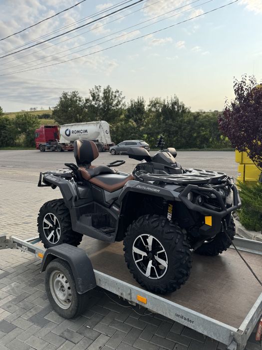 brp can am outlander 1000R max limited + REMORCA